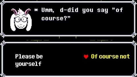 DELTARUNE Chapter 4 - Proof Kris cares about Ralsei