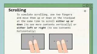 Laptop Trackpad Gestures