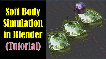 Soft Body Simulation Blender 2.9 - Blender 3d Tutorial - Blender 2.9 Tutorial for Beginners