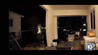 captures moments shots were fired during shooting that left man dead in Fort Lauderdale