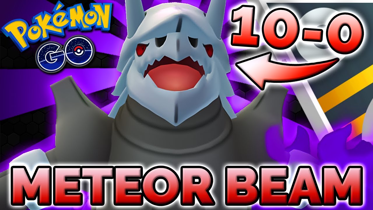 I STOLE A TEAM AND WENT ON A 10 GAME WIN STREAK WITH *SHADOW* METEOR BEAM AGGRON | GO BATTLE LEAGUE