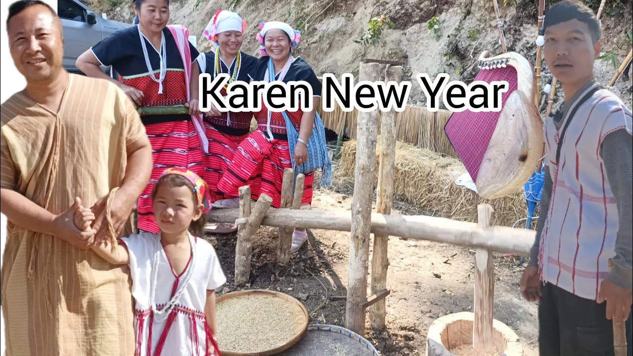 Karen New Year celebration in the mountains.