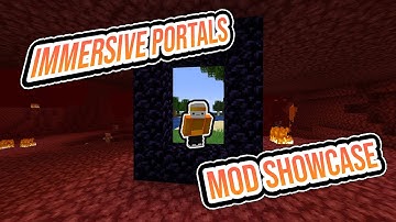 Minecraft Immersive Portals Mod Showcase