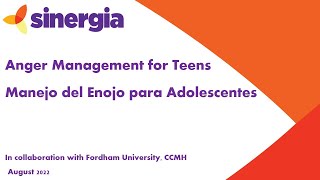 Anger Management for Teens