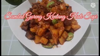 RESEP SAMBEL GORENG ATI KENTANG | ISIAN NASI BOX