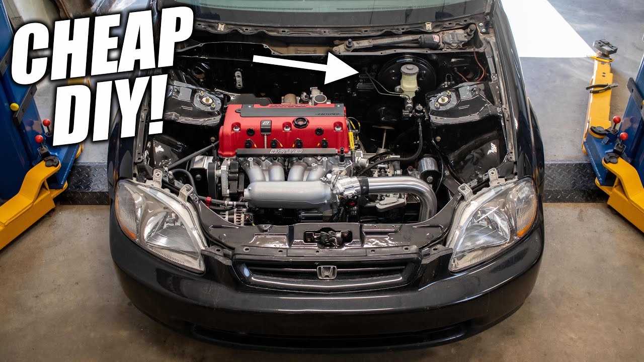 K20 Civic получает подтяжку тормозной магистрали!