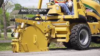 RTX550 ride-on tractor with microtrencher, West Plains, MO