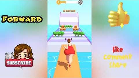 Forward vs Reverse Gaming in Fat Race | All Levels Gameplay