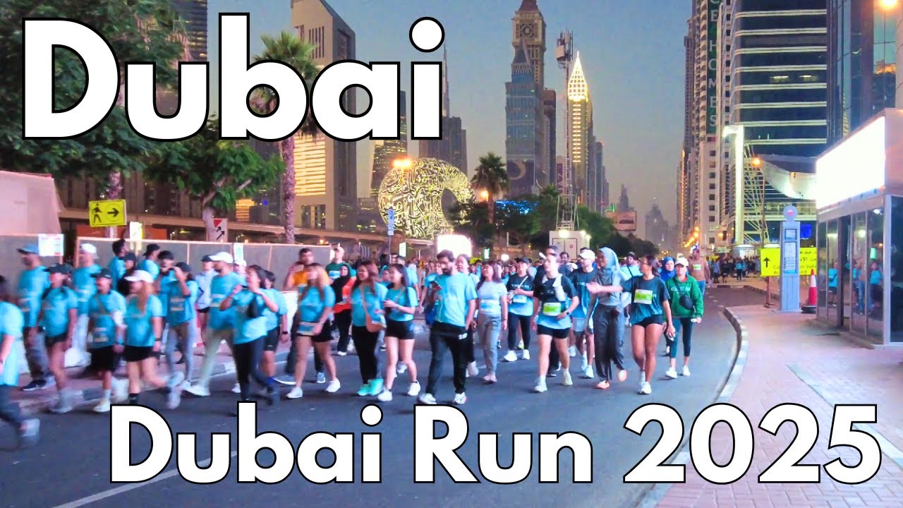 Amazing Dubai Run 2025, Dubai Fitness Challenge 30x30 🇦🇪