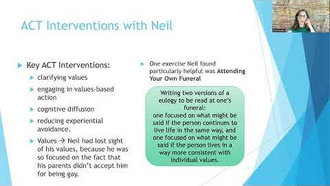 ACT (Acceptance and Commitment Therapy) Part 2