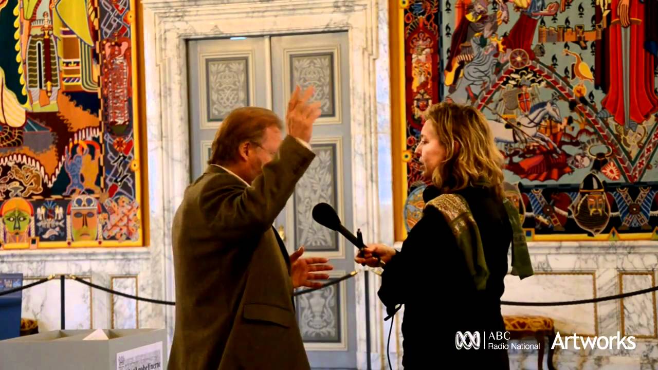 Danish artist Bjørn Nørgaard at Christianborg Palace [HD] - Art