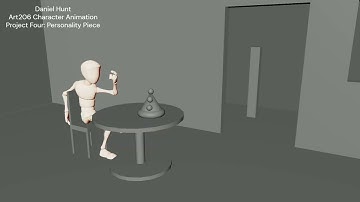 Daniel Hunt BA (Hons) Computer Arts 2025 ART206 Character Animation Showreel