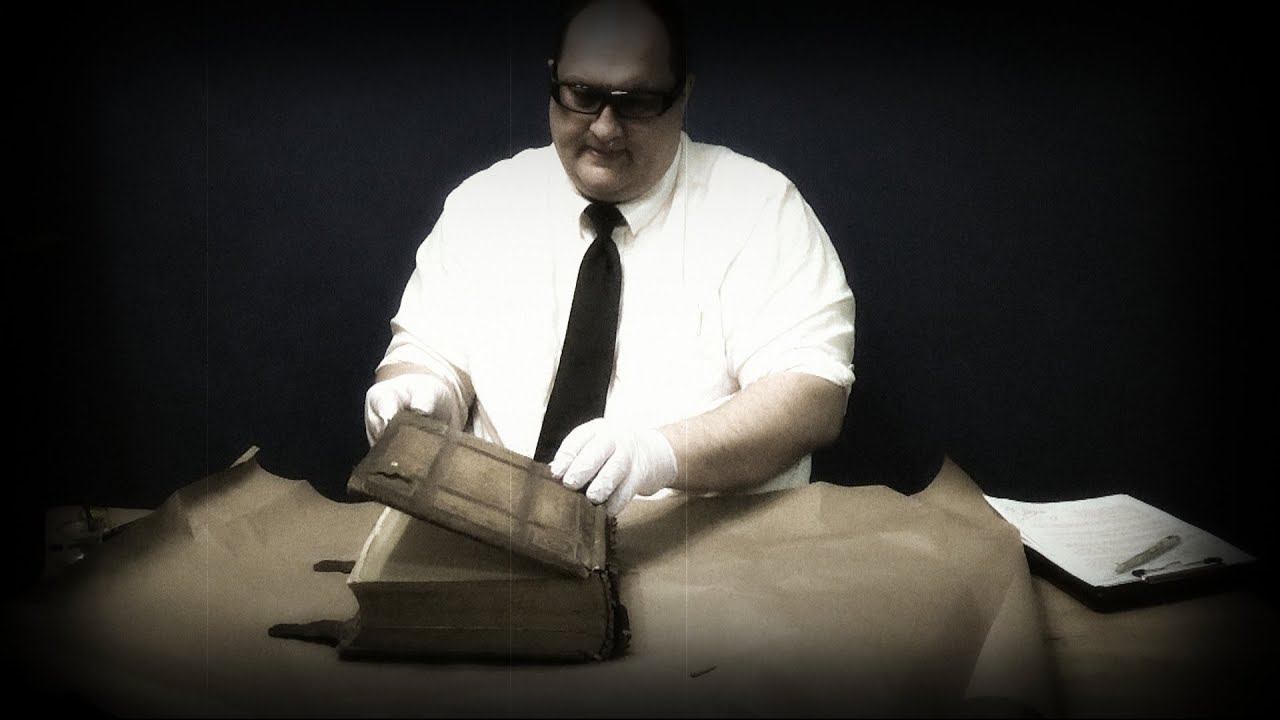 Necronomicon Unearthed ASMR Paper Sounds