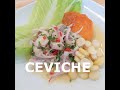 CEVICHE EN LECHE DE TIGRE CON CAMOTE GLASEADO | QANCHAFOOD