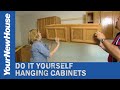 Alternative EASY Way to Hang Cabinets