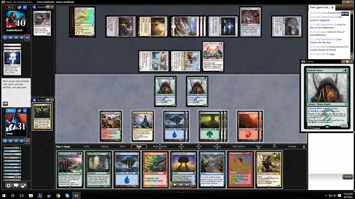 MTGO Commander Gameplay 1: Riku vs Bruna