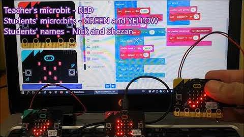 2E - How to Use Radio Communication (3 microbits)