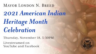 2021 American Indian Heritage Month Celebration