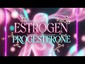 Estrogen & Progesterone Booster! - Female Hormone Balance Frequencies | Relaxing Water Sounds
