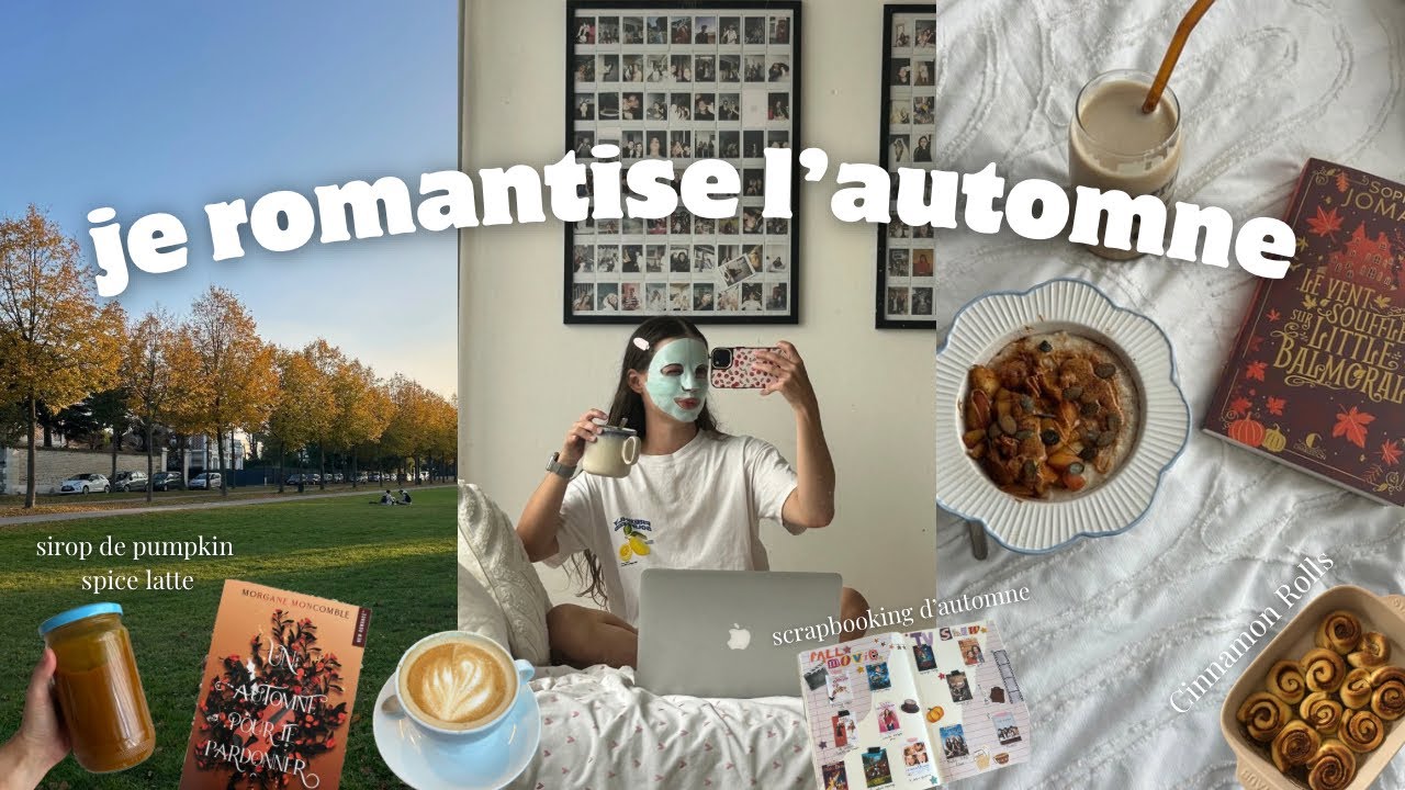 Romantiser sa vie pour se mettre dans le mood de l'automne (recettes automnale ,activités cosy) 🍂☁️