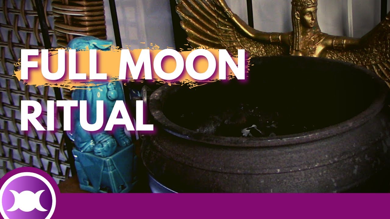 FULL MOON RITUAL - Spell to manifest your wishes - Witchcraft and Wicca