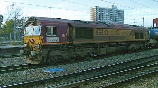 Trains In Preston & Crewe 2010 | Northern Class 180 | Euro Cargo Class 66 |  [HD]