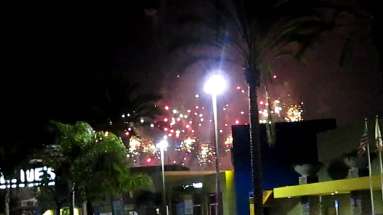 Friars Stadium Fire works - YouTube