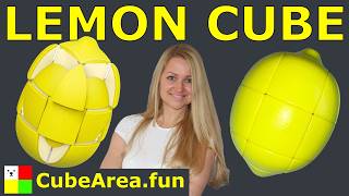Lemon Cube the best tutorial by cubearea.fun | We teach kids on how to solve a Rubik's cube etc