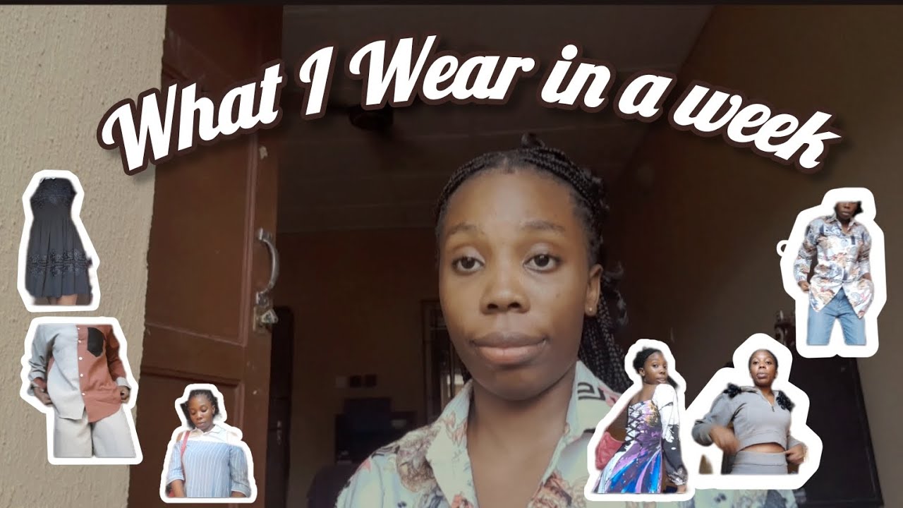 What I Wear In a Week; UNI EDITION