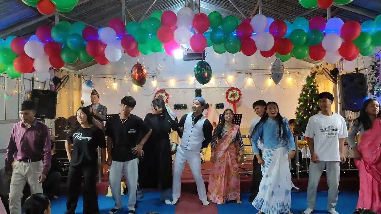 Sworgale Geet Gaudai Cha | नेपाली ख्रीष्टियन डान्स |Christmas 