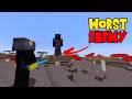 I Fought My WORST ENEMY (in minecraft)