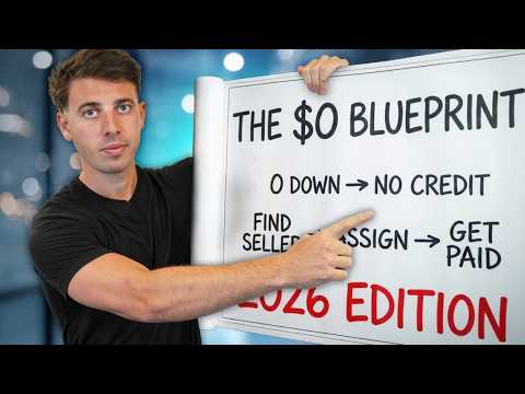 How To Start Wholesaling Real Estate In 2026 With $0! (Proven Method)
