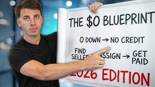 How To Start Wholesaling Real Estate In 2026 With $0! (Proven Method)