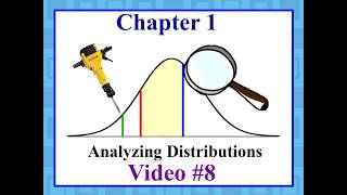 AP Statistics: Chapter 1, Video #8 - Calculating Percentiles & z-scores (CED.26)