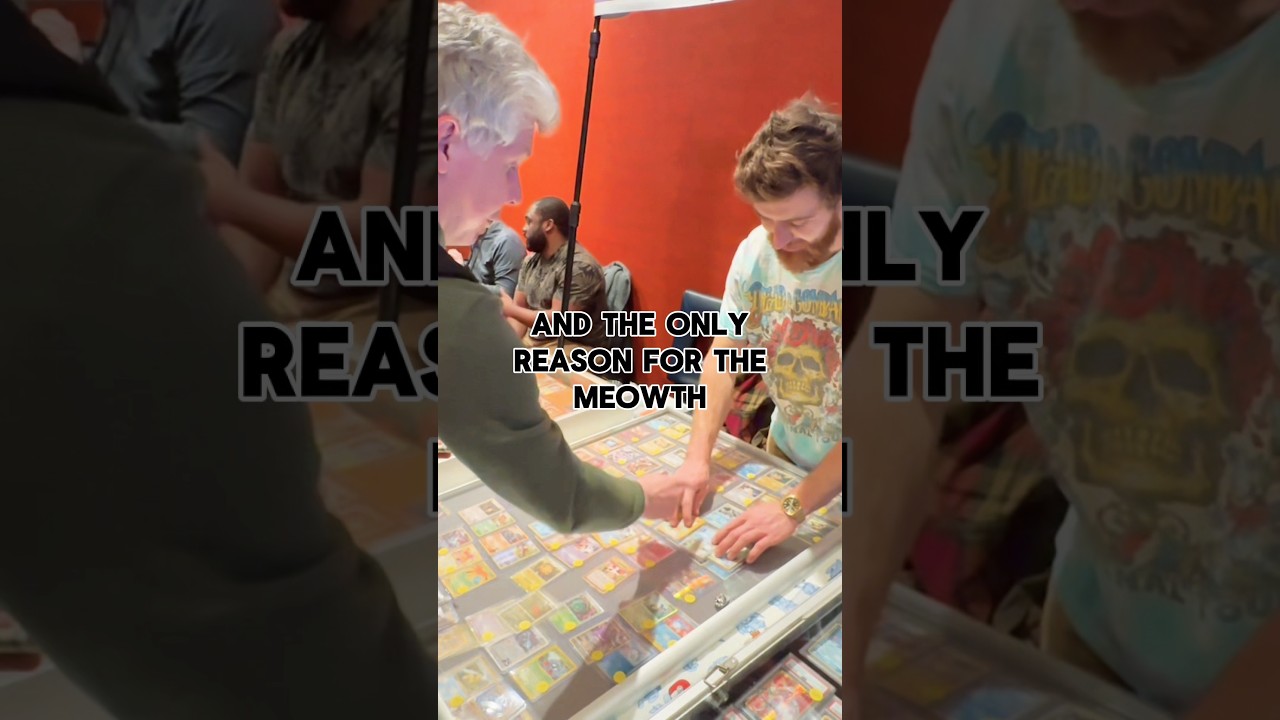 Взгляд покупателя на Pokémon Card Show против взгляда продавца 