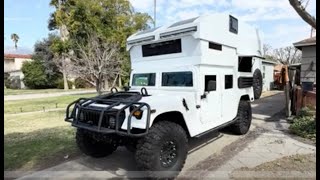 Bulletproof Overland camper. Inside this wild armored Humvee!