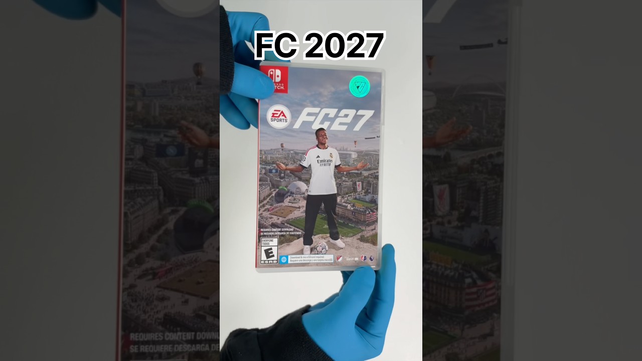 FC 27 on Nintendo Switch… Worth It?#shorts #gaming #fc27 #trending #unboxing