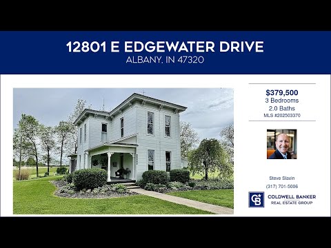 12801 E Edgewater Drive, Albany, IN home video tour