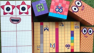 Looking for Numberblocks NEW 12539 Puzzle Tetris Space ASMR  | Numberblocks Satisfying Video