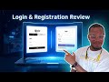 Review of Login & Registration System Assignment | Module 3 - PHP POS Deployment