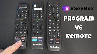 How To Program vSeeBox V6 Remote - All V6 Models