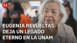 Fallece Eugenia Revueltas, Docente De La Unam Con Más De 50 Años De Trayectoria