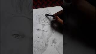 Aron kwok : Sun Wokon - Monkey king 2 - Pencil Sketch/Drawing