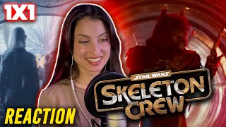 SKELETON CREW Episode 1 | REACTION! (Its everything I wanted it to be...)