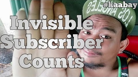 How to HIDE your Youtube Subscriber Counts | TUTORIAL