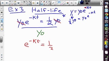 AP Calculus 6.4 Separable Differential Equations, Growth, and Decay Example 3