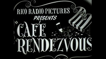 CAFE RENDEZVOUS 1938 NuAtlas Variety Short