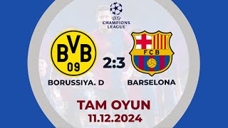 Thumbnail for Borussiya Dortmund 2:3 Barselona | UEFA Çempionlar Liqası | TAM OYUN