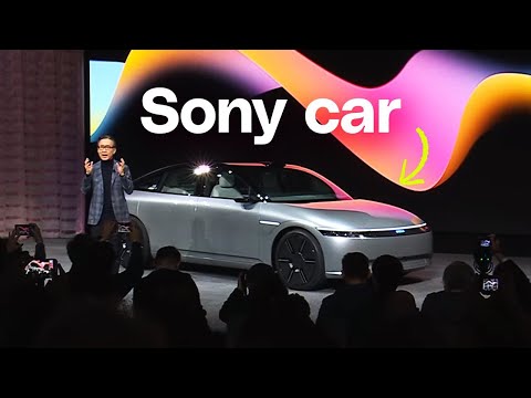 Sony's car announcement at CES 2023