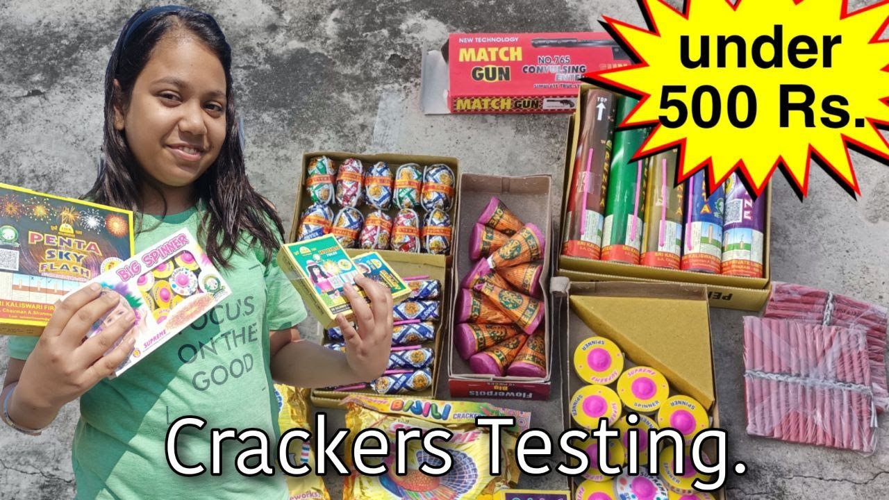 Diwali special | Best Fire Crackers Under 500 Rs 😍🤑✨🧨| Crackers Testing🎇🎆🧨✨✨🎉